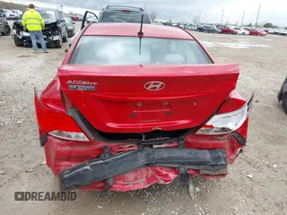 2015 Hyundai Accent GLS with VIN KMHCT4AE0FU915871, listed as a IAAI auction lot 41955604 with 110,822 mi miles and . Bid and sale history available at carsss.com. Image 17.