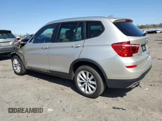 2015 BMW X3 xDrive28i with VIN 5UXWX9C53F0D45924, listed as a Copart auction lot 51139555 with 122,083 mi miles and Salvage Title. Bid and sale history available at carsss.com. Image 2.