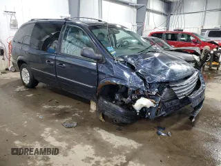 2007 Chrysler Town & Country LWB Limited with VIN 2A8GP64L07R307548, listed as a Copart auction lot 87431994 with 141,270 mi miles and Salvage Title. Bid and sale history available at carsss.com. Image 4.