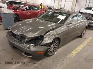 2006 Mercedes-Benz CLS-Class with VIN WDDDJ75X56A014093, listed as a IAAI auction lot 41577159 with 126,922 mi miles. Bid and sale history available at carsss.com. Image 2.