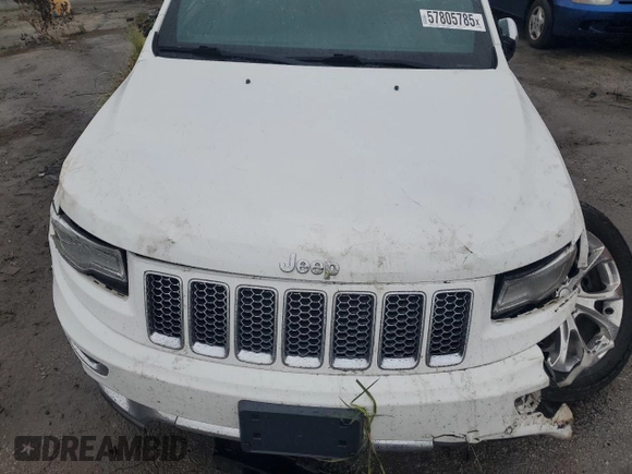 2016 Jeep Grand Cherokee Summit z VIN 1C4RJFJT6GC495183, wystawiony jako Copart lot #57805785 z przebiegiem 118 739 mil mil oraz Czysty tytuł • Clean title. Historia ofert i sprzedaży dostępna na DreamBid. Obrazek 12.