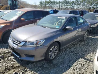 2014 Honda Accord Sedan LX with VIN 1HGCR2F30EA097848, listed as a Copart auction lot 53068055 with 170,012 mi miles and Salvage Title. Bid and sale history available at carsss.com. Image 1.