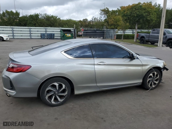 2016 Honda Accord Coupe LX-S with VIN 1HGCT1B37GA008992, listed as a Copart auction lot 44658885 with 116,449 mi miles and Salvage Title. Bid and sale history available at carsss.com. Image 3.
