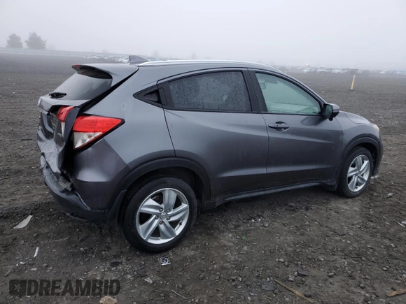 2019 Honda HR-V EX-L with VIN 3CZRU6H79KM703378, listed as a Copart auction lot 77941844 with 92,839 mi miles and Salvage Title. Bid and sale history available at carsss.com. Image 3.