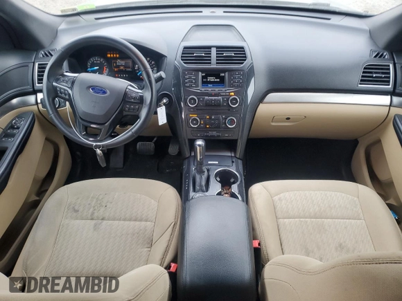 2017 Ford Explorer with VIN 1FM5K8BHXHGD00385, listed as a Copart auction lot 49207095 with 125,356 mi miles and Salvage Title. Bid and sale history available at carsss.com. Image 8.