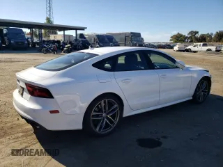 2016 Audi S7 with VIN WAUW2BFCXGN019960, listed as a Copart auction lot 77108064 with 54,635 mi miles and Salvage Title. Bid and sale history available at carsss.com. Image 3.