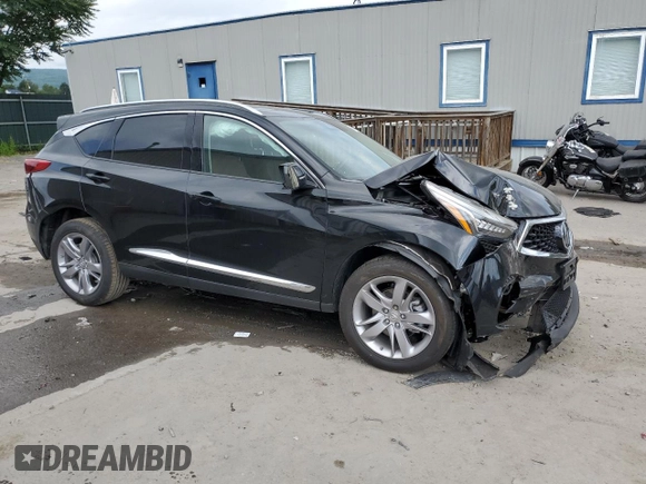 2021 Acura RDX w/Advance Package with VIN 5J8TC2H78ML032167, listed as a Copart auction lot 69178814 with Not Provided miles and Salvage Title. Bid and sale history available at carsss.com. Image 4.