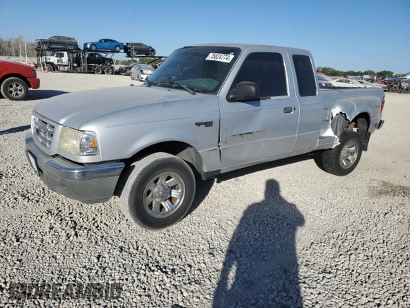 2003 Ford Ranger XLT Appearance with VIN 1FTYR44E73PA74808, listed as a Copart auction lot 75824774 with 212,540 mi miles and Salvage Title. Bid and sale history available at carsss.com. Image 1.