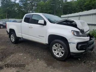 2022 Chevrolet Colorado 2WD LT with VIN 1GCHSCEA1N1272512, listed as a Copart auction lot 63872505 with 44,033 mi miles and Clean title. Bid and sale history available at DreamBid. Image 4.