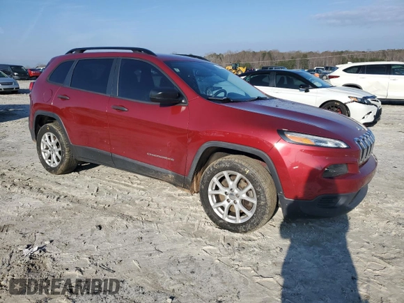 2017 Jeep Cherokee Sport z VIN 1C4PJLAS7HW650031, wystawiony jako Copart lot #43588935 z przebiegiem 110 090 mil mil oraz Szkoda całkowita • Salvage title. Historia ofert i sprzedaży dostępna na DreamBid. Obrazek 4.