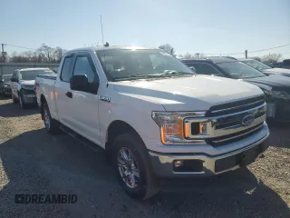2020 Ford F-150 XL with VIN 1FTFX1E55LFA73253, listed as a Copart auction lot 48575185 with 152,384 mi miles and Clean Title. Bid and sale history available at carsss.com. Image 4.