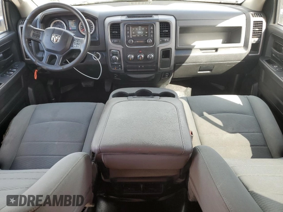 2017 Ram 1500 Express with VIN 1C6RR7KG2HS732427, listed as a Copart auction lot 77602404 with 105,715 mi miles and Salvage title. Bid and sale history available at DreamBid. Image 8.