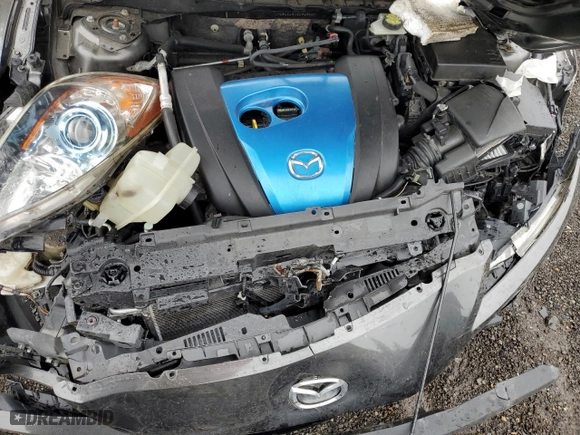 2012 Mazda Mazda3 i Touring with VIN JM1BL1L84C1545527, listed as a Copart auction lot 50328395 with 198,197 mi miles and Salvage Title. Bid and sale history available at carsss.com. Image 12.