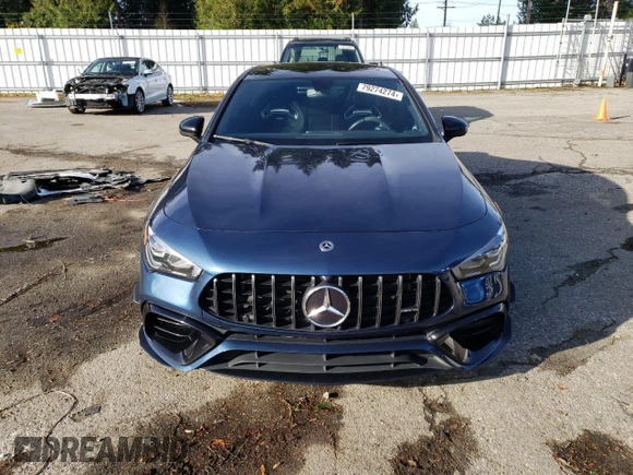 2021 Mercedes-Benz CLA 45 AMG with VIN W1K5J5DB5MN186242, listed as a Copart auction lot 79274274 with 26,166 mi miles and Salvage Title. Bid and sale history available at DreamBid. Image 5.