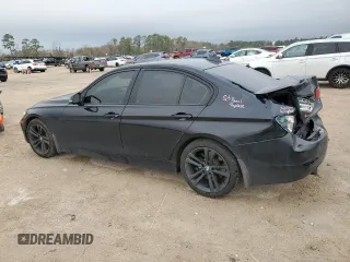 2014 BMW 3 Series 335i with VIN WBA3A9C52EF479335, listed as a Copart auction lot 47108015 with 95,745 mi miles and Salvage Title. Bid and sale history available at carsss.com. Image 2.