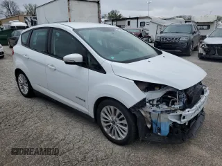 2018 Ford C-Max SE with VIN 1FADP5AU0JL105459, listed as a Copart auction lot 48060644 with 51,623 mi miles and Salvage Title. Bid and sale history available at carsss.com. Image 4.