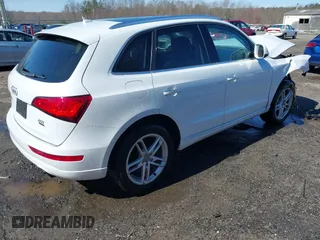 2017 Audi Q5 Premium with VIN WA1C2AFP2HA097719, listed as a IAAI auction lot 41872640 with 75,616 mi miles. Bid and sale history available at carsss.com. Image 4.