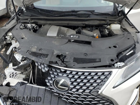 2021 Lexus RX 350 с VIN 2T2HZMDA8MC276761, выставлен на аукционе Copart как лот 55347795 с пробегом 38 810 миль миль и Списание • Salvage title. История ставок и продаж доступна на DreamBid. Изображение 12.