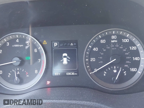 2018 Hyundai Tucson SEL with VIN KM8J3CA43JU736032, listed as a IAAI auction lot 42025713 with 69,636 mi miles and . Bid and sale history available at DreamBid. Image 7.