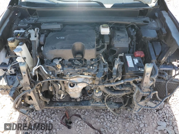 2019 Nissan Pathfinder Platinum with VIN 5N1DR2MM2KC637341, listed as a Copart auction lot 55355925 with 82,808 mi miles and Salvage title. Bid and sale history available at DreamBid. Image 11.