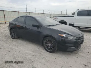 2016 Dodge Dart SE with VIN 1C3CDFAA3GD712361, listed as a Copart auction lot 72596484 with 88,081 mi miles and Salvage Title. Bid and sale history available at carsss.com. Image 4.