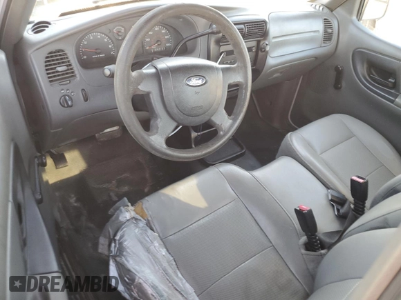 2005 Ford Ranger XL Fleet with VIN 1FTYR10E55PA61711, listed as a Copart auction lot 75602574 with 250,354 mi miles and Salvage Title. Bid and sale history available at carsss.com. Image 8.