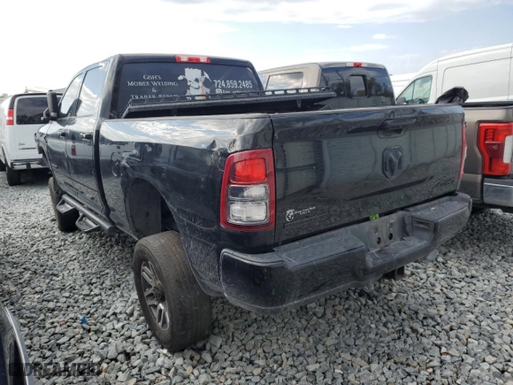 2020 Ram 2500 Big Horn with VIN 3C6UR5DL9LG256671, listed as a Copart auction lot 87469094 with 117,210 mi miles and Non Repairable. Bid and sale history available at carsss.com. Image 3.
