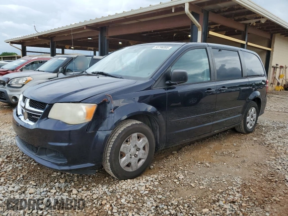 2011 Dodge Grand Caravan SXT with VIN 2D4RN4DG9BR603287, listed as a Copart auction lot 53796895 with 151,925 mi miles and Salvage Title. Bid and sale history available at DreamBid. Image 1.