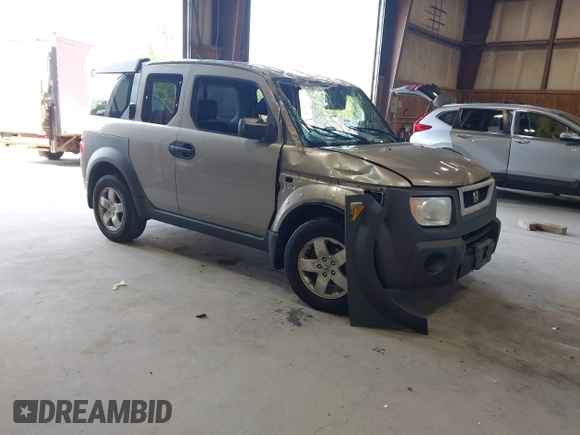 2004 Honda Element EX with VIN 5J6YH28584L013343, listed as a IAAI auction lot 42855052 with 163,544 mi miles and . Bid and sale history available at DreamBid. Image 1.