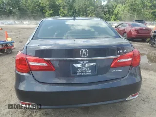 2014 Acura RLX Advance with VIN JH4KC1F93EC004320, listed as a Copart auction lot 61643825 with 80,123 mi miles and Salvage title. Bid and sale history available at DreamBid. Image 6.