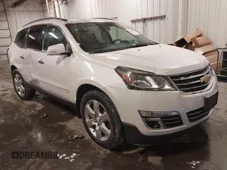 2017 Chevrolet Traverse Premier with VIN 1GNKVJKD9HJ340891, listed as a IAAI auction lot 41601595 with 96,647 mi miles and . Bid and sale history available at DreamBid. Image 1.