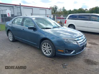 2012 Ford Fusion SEL with VIN 3FAHP0JG6CR135858, listed as a IAAI auction lot 40562774 with 16,912 mi miles. Bid and sale history available at carsss.com. Image 1.