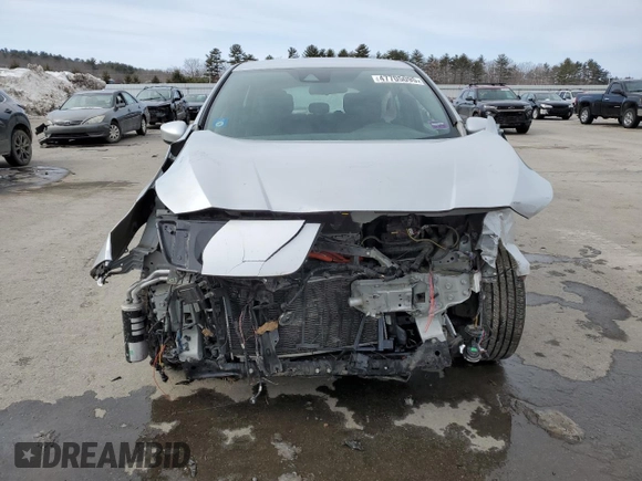 2022 Nissan LEAF SV with VIN 1N4AZ1CV1NC557535, listed as a Copart auction lot 47705095 with 64,397 mi miles and Salvage Title. Bid and sale history available at DreamBid. Image 4.