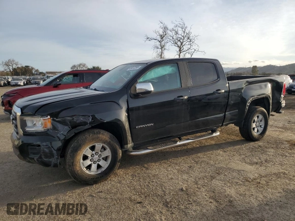 2018 GMC Canyon 2WD with VIN 1GTG5BEN8J1307928, listed as a Copart auction lot 45612285 with 61,351 mi miles and Salvage Title. Bid and sale history available at carsss.com. Image 1.