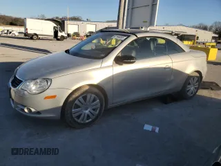 2009 Volkswagen Eos Komfort with VIN WVWBA71F69V022439, listed as a Copart auction lot 47144055 with 93,604 mi miles and Salvage Title. Bid and sale history available at DreamBid. Image 1.