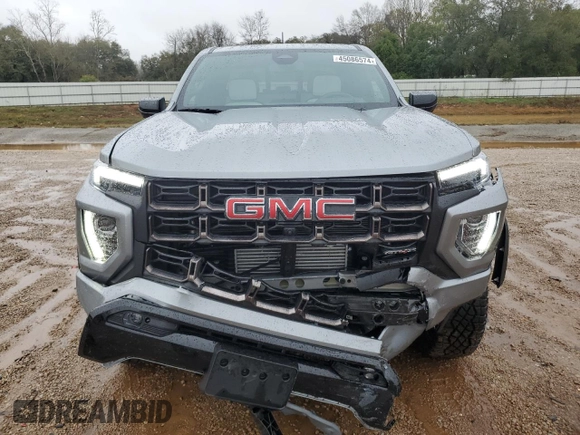 2023 GMC Canyon 4WD AT4X with VIN 1GTP6EEK2P1197620, listed as a Copart auction lot 45086574 with 4,417 mi miles and Salvage Title. Bid and sale history available at carsss.com. Image 5.