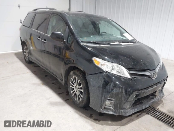 2019 Toyota Sienna XLE Auto Access Seat with VIN 5TDYZ3DCXKS970792, listed as a IAAI auction lot 41589537 with 138,971 mi miles. Bid and sale history available at carsss.com. Image 1.
