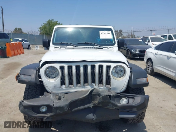 2018 Jeep Wrangler Unlimited Sport S with VIN 1C4HJXDN7JW232530, listed as a IAAI auction lot 42362544 with 89,972 mi miles and . Bid and sale history available at DreamBid. Image 12.