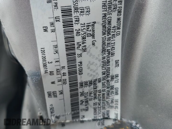 2013 Ford Focus SE with VIN 1FADP3K23DL130510, listed as a Copart auction lot 51640465 with Not Provided miles and Salvage Title. Bid and sale history available at carsss.com. Image 13.