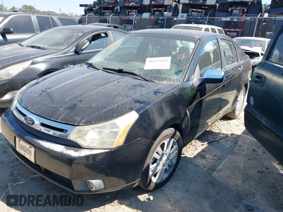 2011 Ford Focus SEL with VIN 1FAHP3HN9BW164787, listed as a IAAI auction lot 41637323 with Not Provided miles. Bid and sale history available at carsss.com. Image 2.
