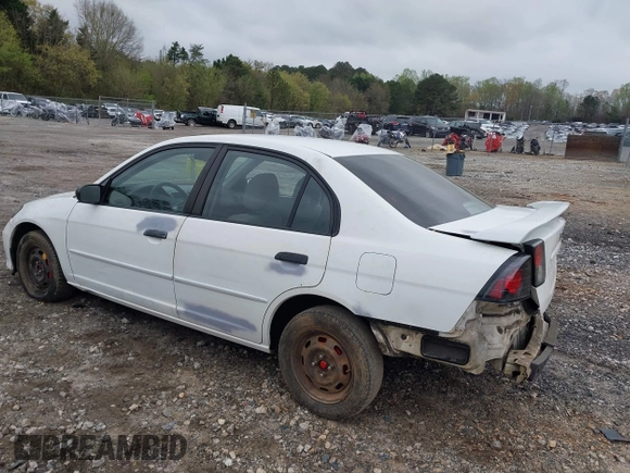 2004 Honda Civic VP with VIN 2HGES16334H611425, listed as a IAAI auction lot 41909272 with 196,304 mi miles. Bid and sale history available at carsss.com. Image 3.
