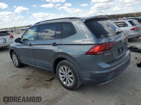 2018 Volkswagen Tiguan S z VIN 3VV1B7AX0JM068527, wystawiony jako Copart lot #51419805 z przebiegiem 86 169 mil mil oraz Szkoda całkowita • Salvage title. Historia ofert i sprzedaży dostępna na DreamBid. Obrazek 2.