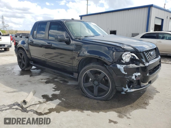 2008 Ford Explorer Sport Trac Limited with VIN 1FMEU33EX8UB34596, listed as a Copart auction lot 47612205 with 236,773 mi miles and Salvage title. Bid and sale history available at DreamBid. Image 4.