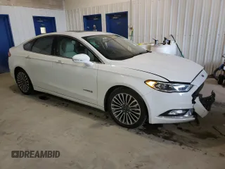 2018 Ford Fusion Hybrid Titanium with VIN 3FA6P0RU9JR141314, listed as a Copart auction lot 45399703 with 109,052 mi miles. Bid and sale history available at carsss.com. Image 4.