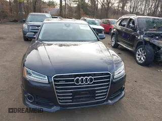 2017 Audi A8 L with VIN WAU44AFDXHN006857, listed as a IAAI auction lot 41758062 with 88,385 mi miles. Bid and sale history available at carsss.com. Image 12.