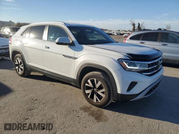 2020 Volkswagen Atlas SE with VIN 1V23C2CA7LC229913, listed as a Copart auction lot 42679504 with 62,480 mi miles and . Bid and sale history available at DreamBid. Image 4.