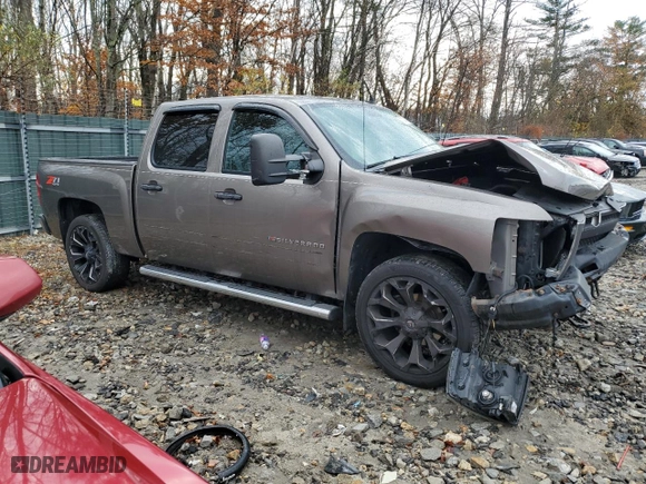 2012 Chevrolet Silverado 1500 LT with VIN 3GCPKSE7XCG266989, listed as a Copart auction lot 79245804 with 0 mi miles and Salvage Title. Bid and sale history available at carsss.com. Image 4.
