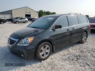2010 Honda Odyssey Touring with VIN 5FNRL3H92AB022314, listed as a Copart auction lot 59026105 with 172,280 mi miles and Salvage title. Bid and sale history available at DreamBid. Image 1.