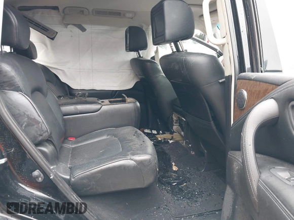 2016 Infiniti QX80 with VIN JN8AZ2NF7G9611298, listed as a IAAI auction lot 42133355 with Not provided miles and . Bid and sale history available at DreamBid. Image 8.