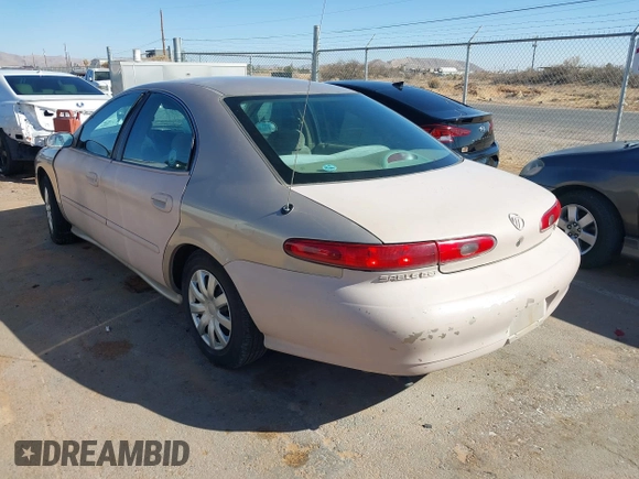 1998 Mercury Sable GS with VIN 1MEFM50U8WG612055, listed as a IAAI auction lot 41618826 with 84,689 mi miles and . Bid and sale history available at DreamBid. Image 3.